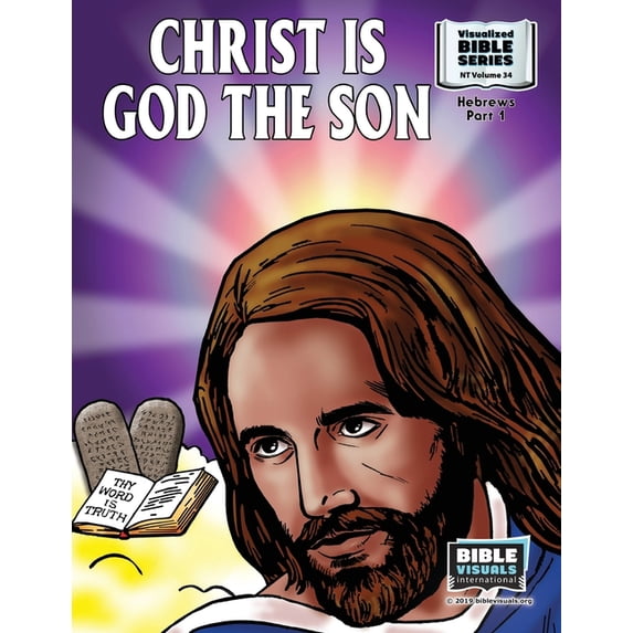 Visualized Bible Flash Card Format Christ Is God the Son: New Testament Volume 34: Hebrews, Part 1, Book 1034, (Paperback)