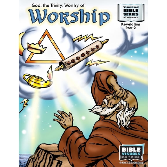 Visualized Bible Flash Card Format: God the Trinity, Worthy of Worship: New Testament Volume 43: Revelation Part 2 (Paperback)
