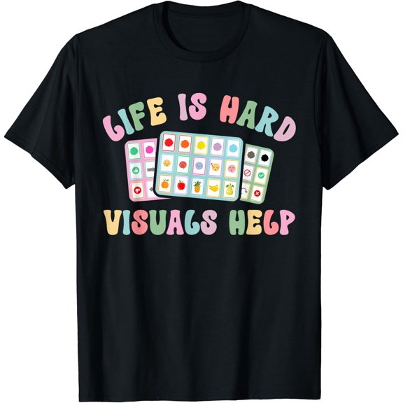 Visuals Help Aba Therapist Applied Behavior Analysis T-Shirt Size S-5XL