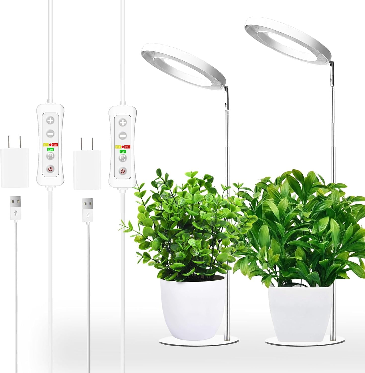 Visualz 144 LEDs Full Spectrum Plant Grow Light for Indoor Plants ...