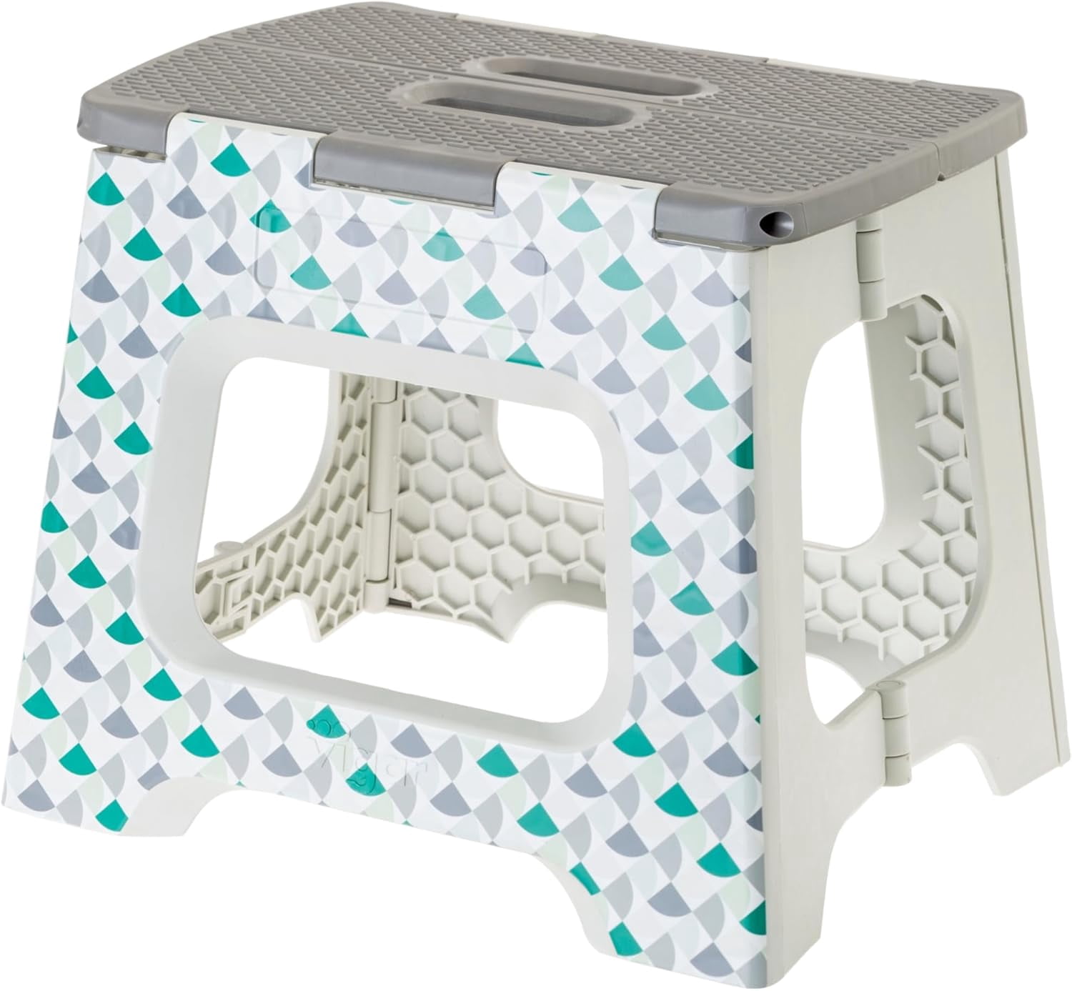 Visualz Compact Step Stool Foldable, 12-1/2-inch Step Stools for Adults ...