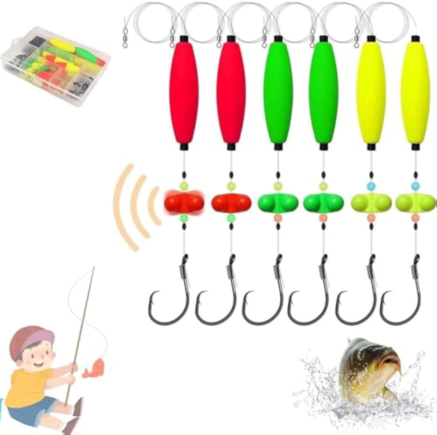 Visulong Catfish Fishing Set,2025 upgradeTake Down Rigs for Catfish ...