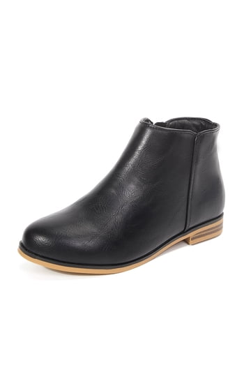 girls black dress boots Booties in Girls import:251202