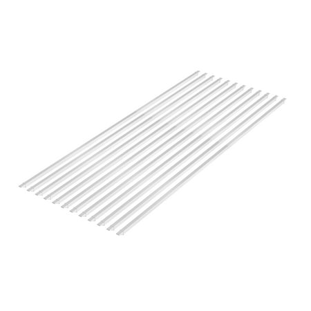 Vita (12) 1.5"sq x 133.25" Vinyl Shade Kit for 10x10 Pergola White VA42024-1