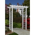 thumbnail image 1 of Vita 57"L x24"W x 88H" Westhaven Classic Vinyl Arbor, White, VA68233, 1 of 4