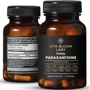 Vita Bloom Labs Enfinity Paraxanthine Capsules - Energy & Focus Support Dietary Supplement - 200mg per Capsule - 30 Count