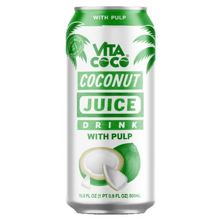 Vita Coco Coconut Juice, Original with Pulp, 16.9oz