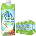 thumbnail image 1 of Vita Coco Coconut Water, Pineapple, 16.9 Fl Oz, 12 Count, 1 of 8