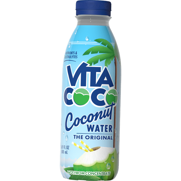 Vita Coco Coconut Water, Pure, 16.9 fl oz PET