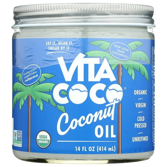 Vita Coco Organic Coconut Oil 14 fl oz Pack of 3