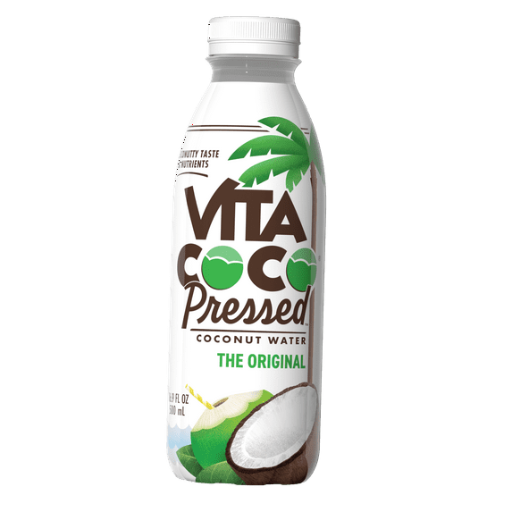 Vita Coco Pressed Coconut Water, Nutrient & Electrolyte Rich, Original, 16.9 fl oz