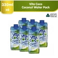 thumbnail image 1 of Vita Coco Pure Coconut Water 6 Pack 16.9 oz, 1 of 1