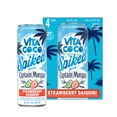 thumbnail image 1 of Vita Coco with Captain Morgan Strawberry Daiquiri, 4 Pack Cans, 12 fl oz, 5% ABV, 1 of 8