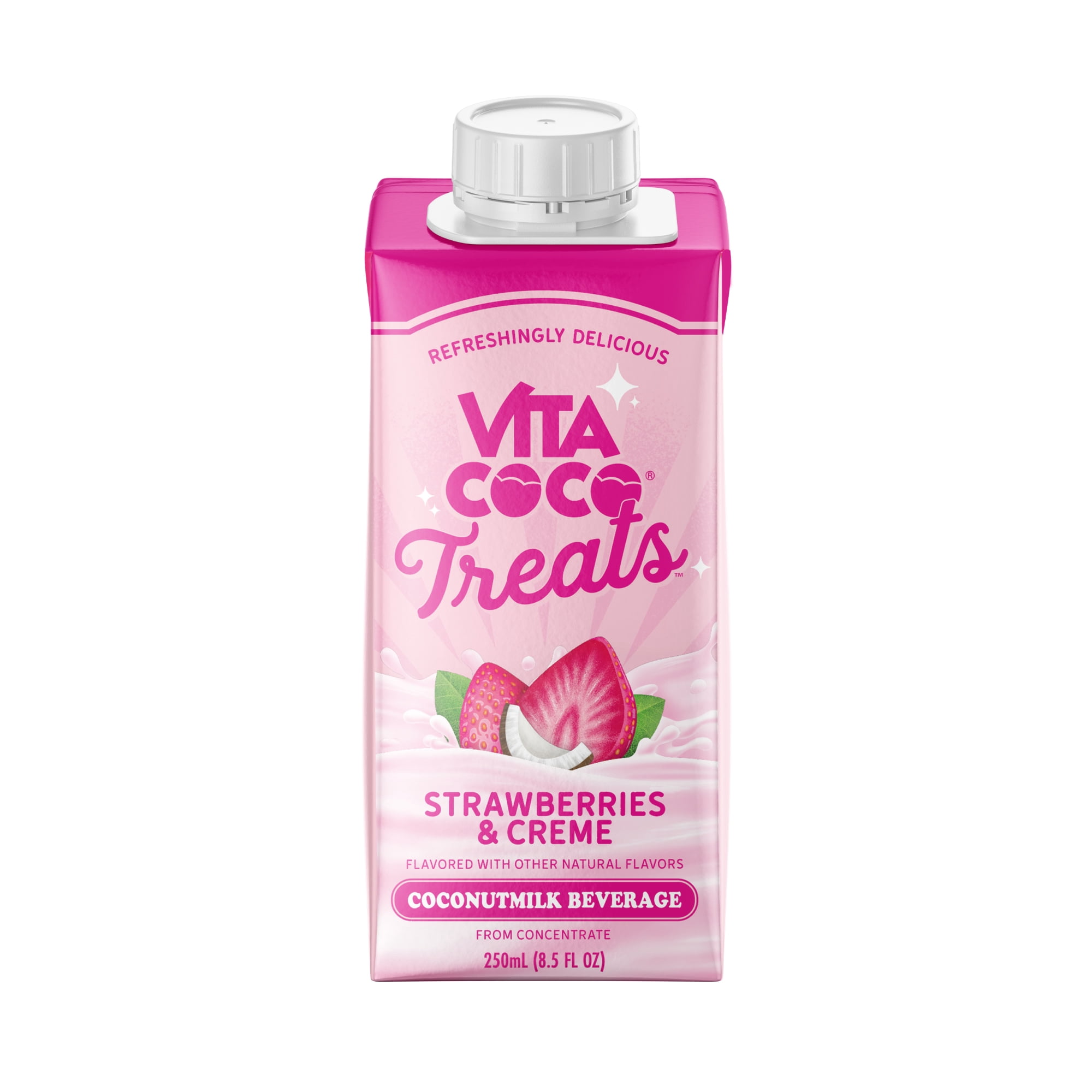 Vita Coco Treats Minis Strawberries & Creme Coconut Milk Drink - 250mL