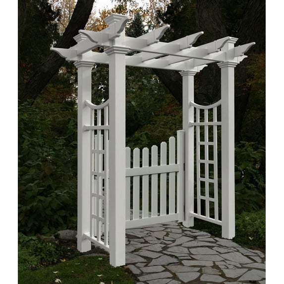 Vita Fairfield Deluxe Arbor with Gate