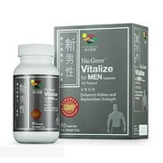 Vita Green Vitalize for Men Testosterone Muscle Booster Capsules , 60 Capsules