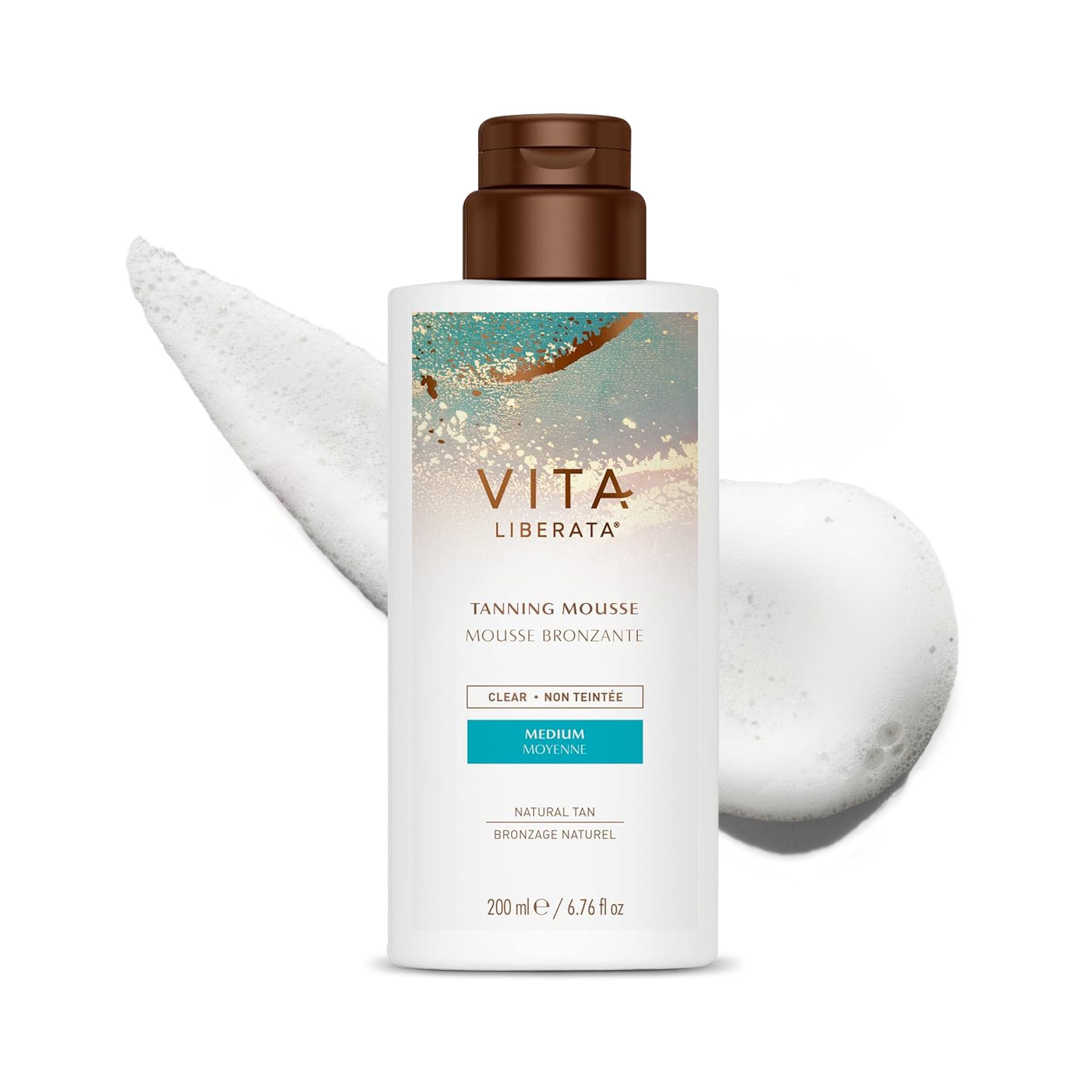 Vita Liberata Clear Self Tanner Mousse Medium Lightweight Fast Vita Liberata Clear Self Tanner Mousse Medium Lightweight Fast