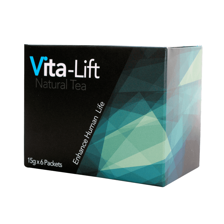 Vita-Lift Plus Energy-Boosting Herbal Tea with Turmeric and