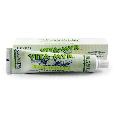 Vita-Myr Zinc+ Toothpaste 5.4 oz Tube