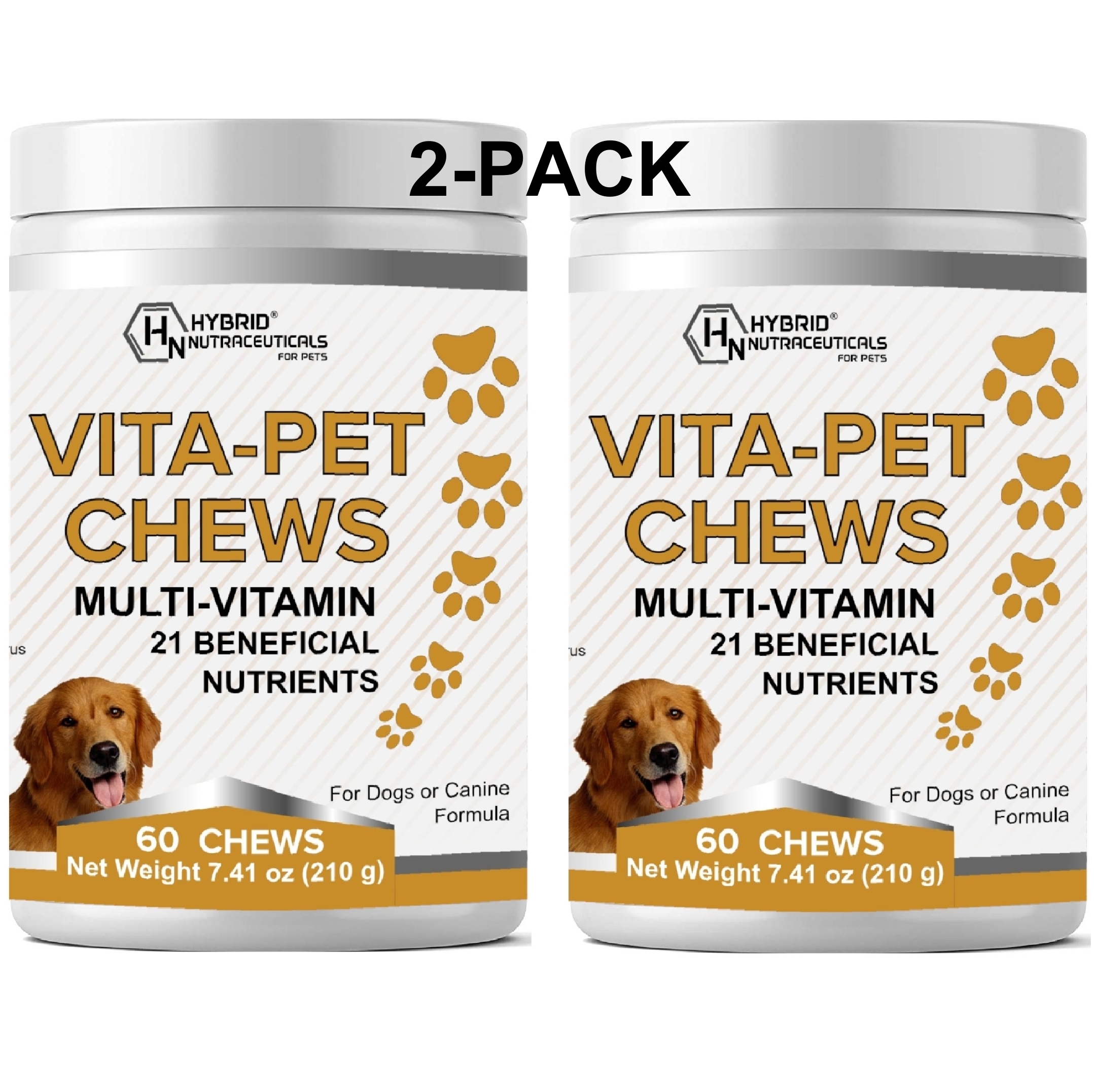VitaPet Dog MultiVitamins Chewable, with EPA, DHA, Antioxidants