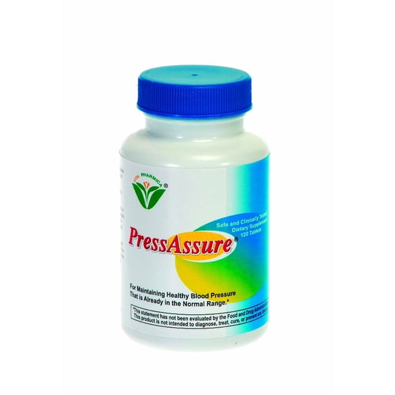 Vita Pharmica PressAssure Herbal Supplement 120 Tablets