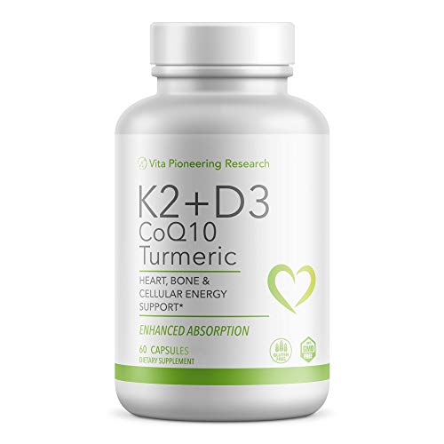 Vita Pioneering Research Vegan Vitashine Vitamin D3 + K2Vital Vitamin