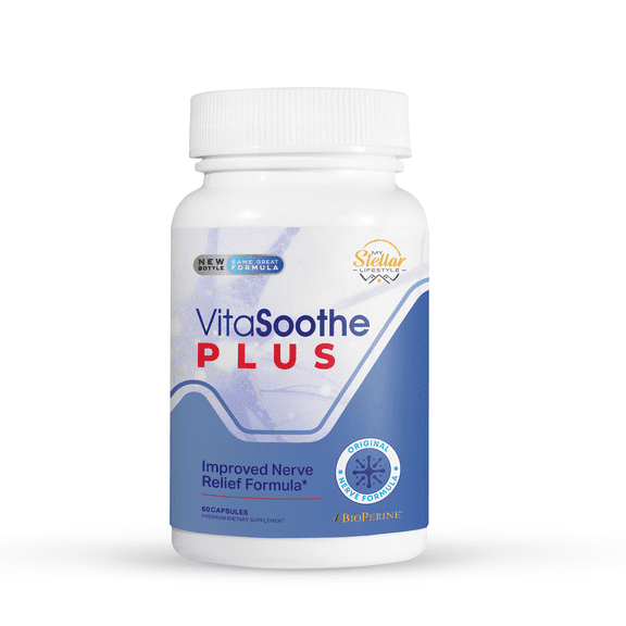 Vita Soothe Plus Nerve Relief Formula-60 Capsules