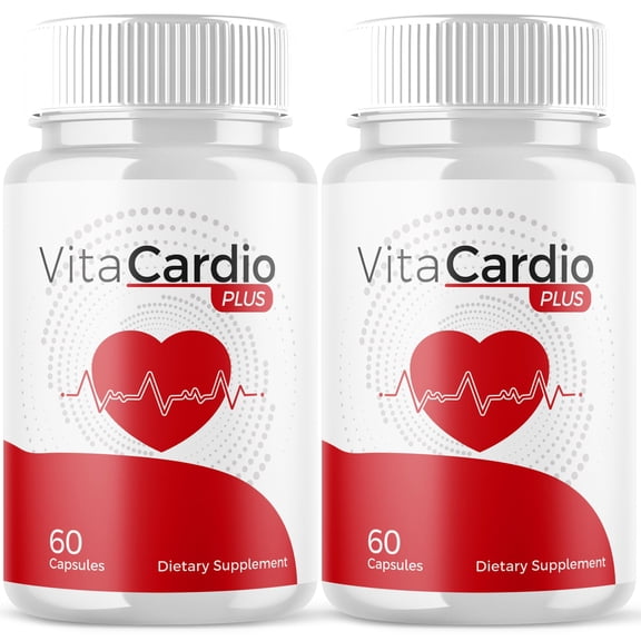 VitaCardio Plus Blood Support Pills Advanced Formula Vitamin Supplement Vita Cardio Plus 120 Capsules