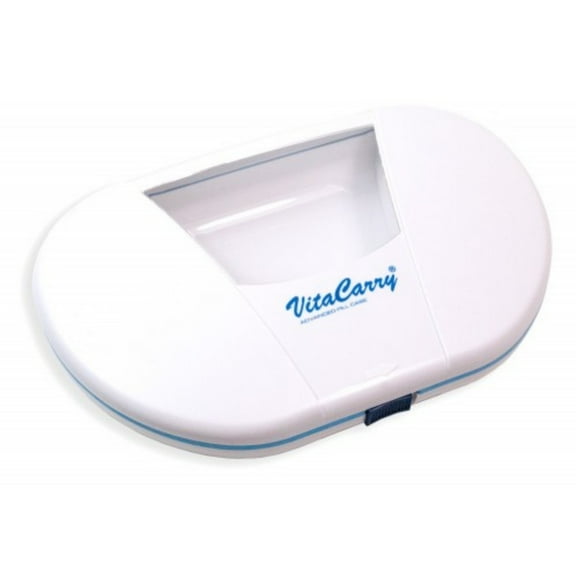 VitaCarry Gasketed 4 Compartment Pill Reminder (4+1 Gasketed Pill Box)