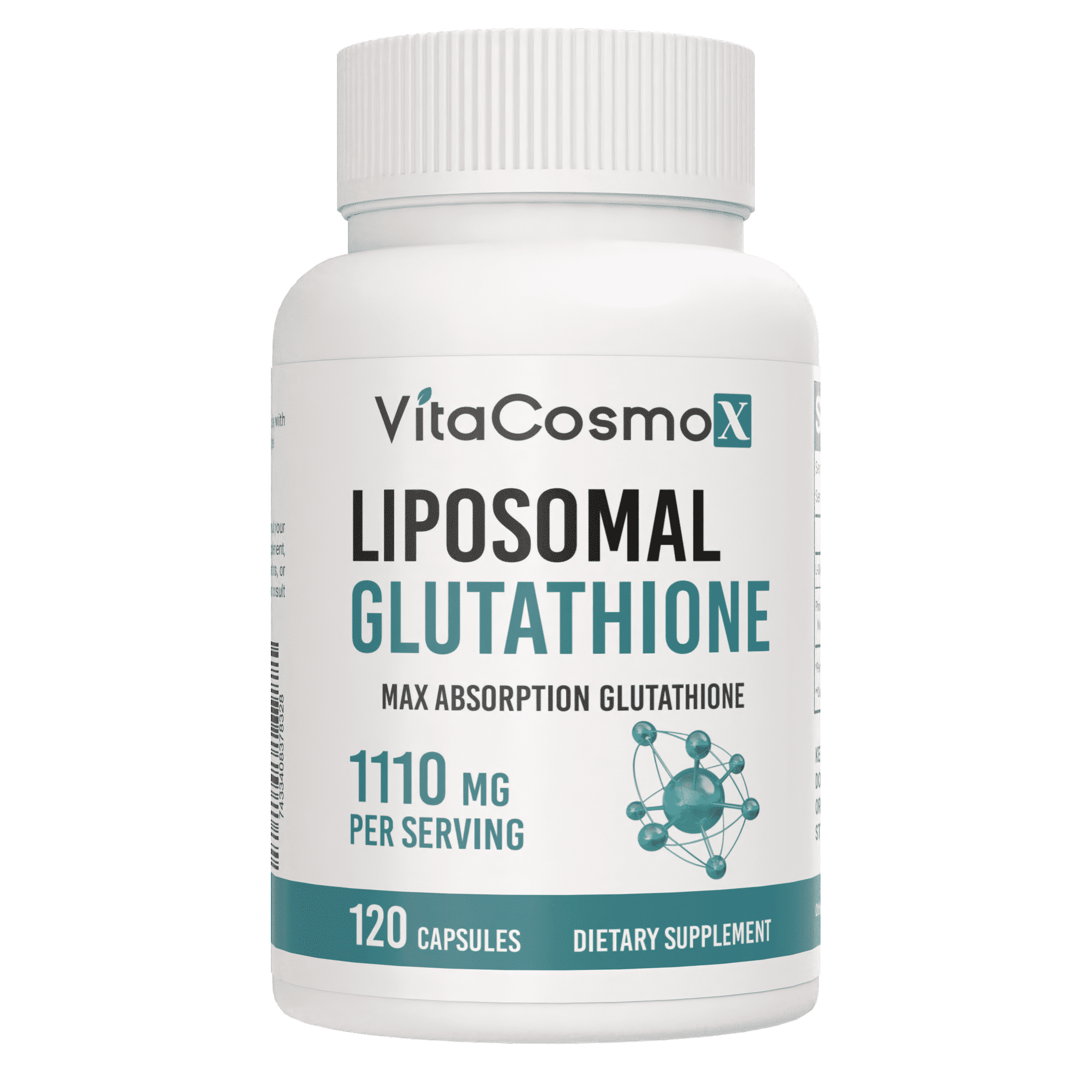 Customer reviews for VitaCosmoX Liposomal Glutathione Supplement Setria  1100mg, 120 Capsules | Walmart.com