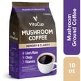 thumbnail image 1 of VitaCup Ground Mushroom Coffee w/ Lions Mane & Chaga, 10 Ounces, 1 of 8