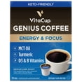 thumbnail image 1 of VitaCup Genius Keto Coffee Pods Compatible w/ Keurig K-Cup Brewers, 24 Ct, 1 of 7