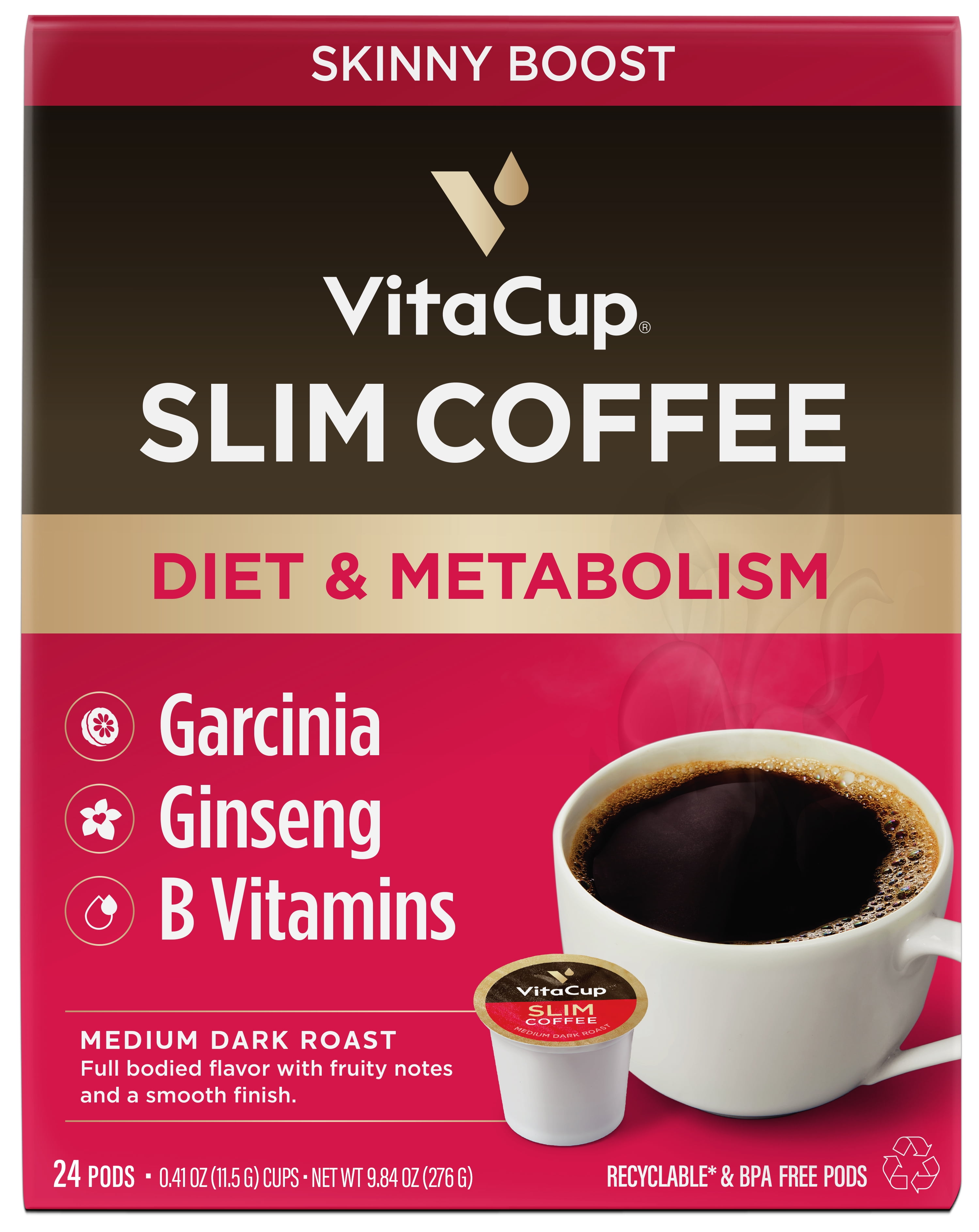 Slim Blend Infused Bagged Coffee + Garcinia Cambogia: Buy Online at  Discountes Price - Vitacup – VitaCup