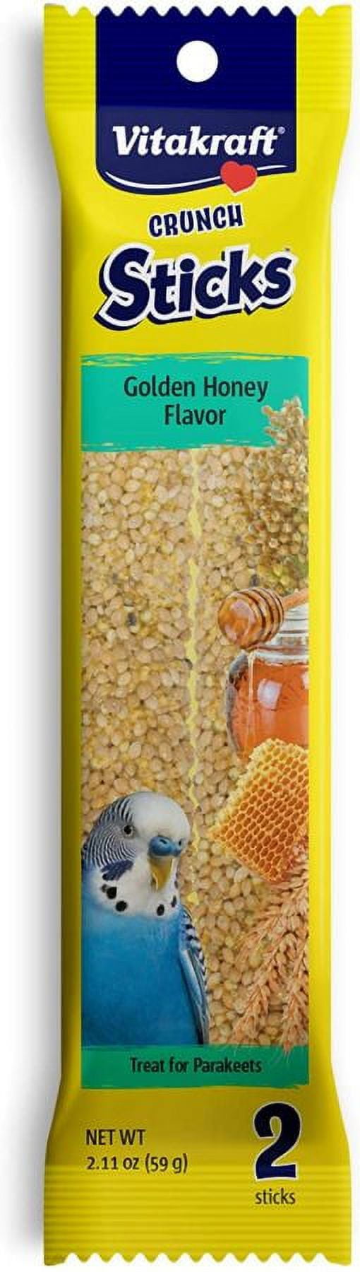 VitaKraft Honey Sticks for Parakeets [Bird, Honey Sticks] 2.11 oz (2 Pack)
