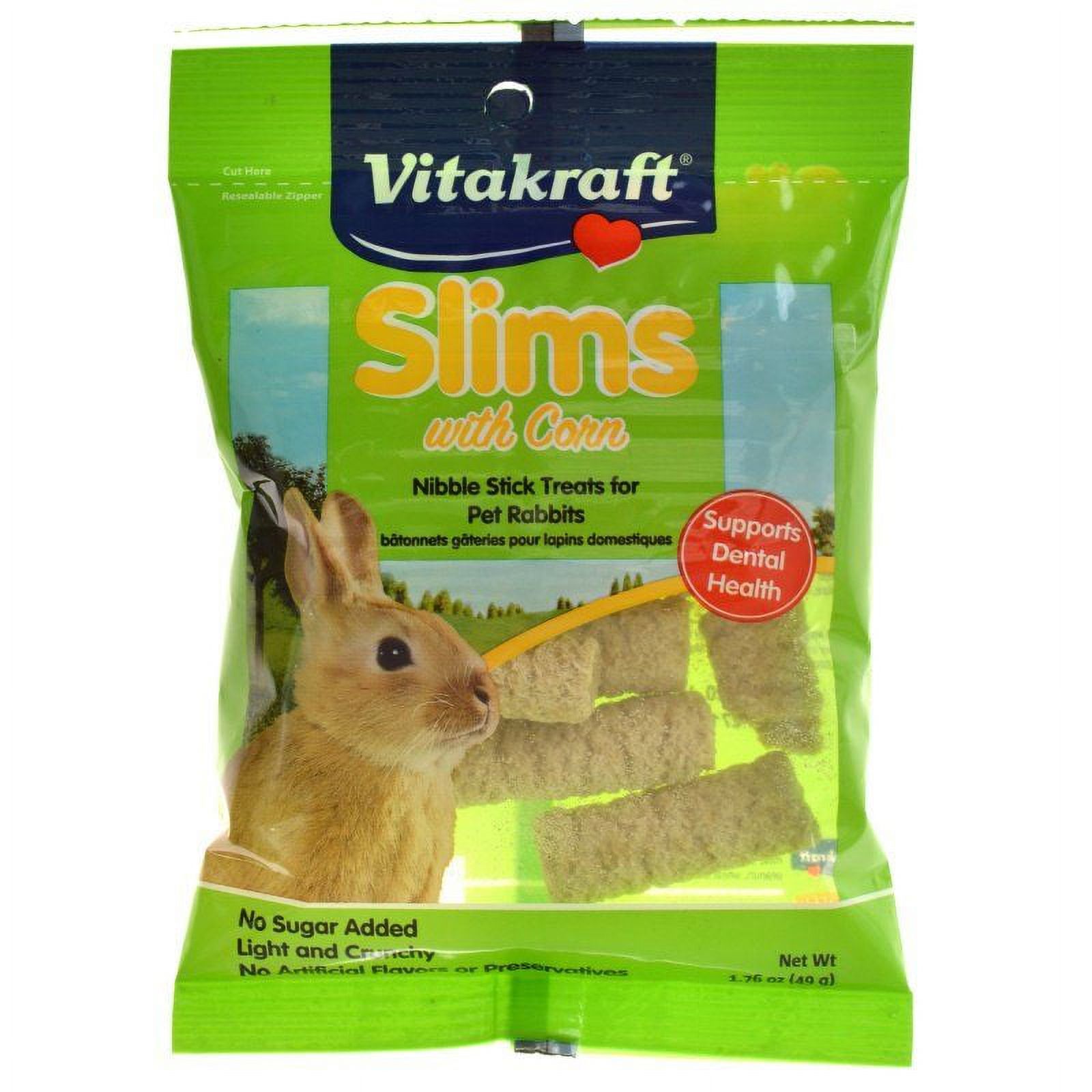 VitaKraft Slims with Corn for Rabbits 1.76 oz Pack of 2