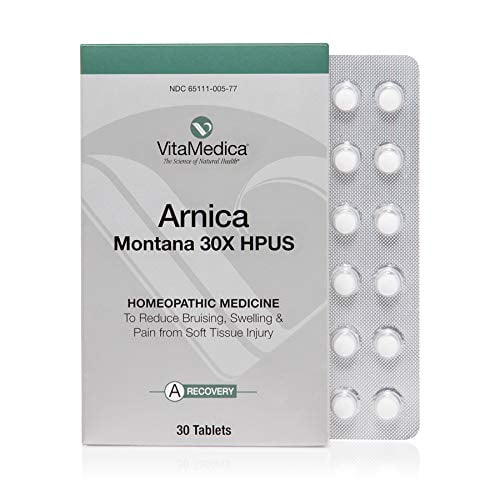 VitaMedica Arnica Montana 30X HPUS Tablets/Pills, Convenient 5 Day