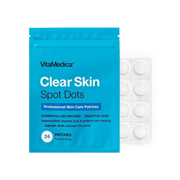 VitaMedica Clear Skin Spot Dots Acne Patches, 24 Count