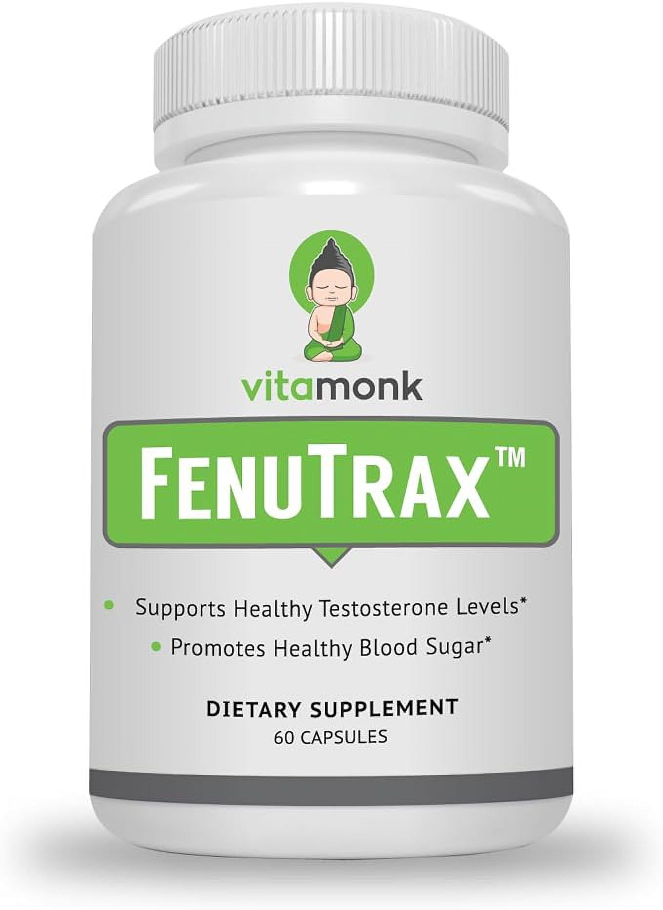 VitaMonk FenuTrax™ Fenugreek Extract Powerful 50 Fenugreek Seed Extract Standardized for