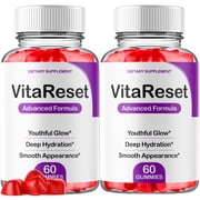 VitaReset Advanced Formula ACV Gummies Supplement to Support Healthy Skin Vita Reset 2 Pack