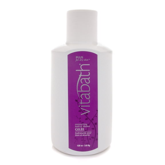 Vitabath PLUS for dry skin Gallon Moisturizing Bath & Shower Gele, 128 Oz