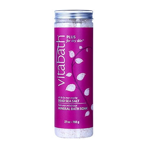 Vitabath Plus for Dry Skin Bath Salts, 27 Ounce