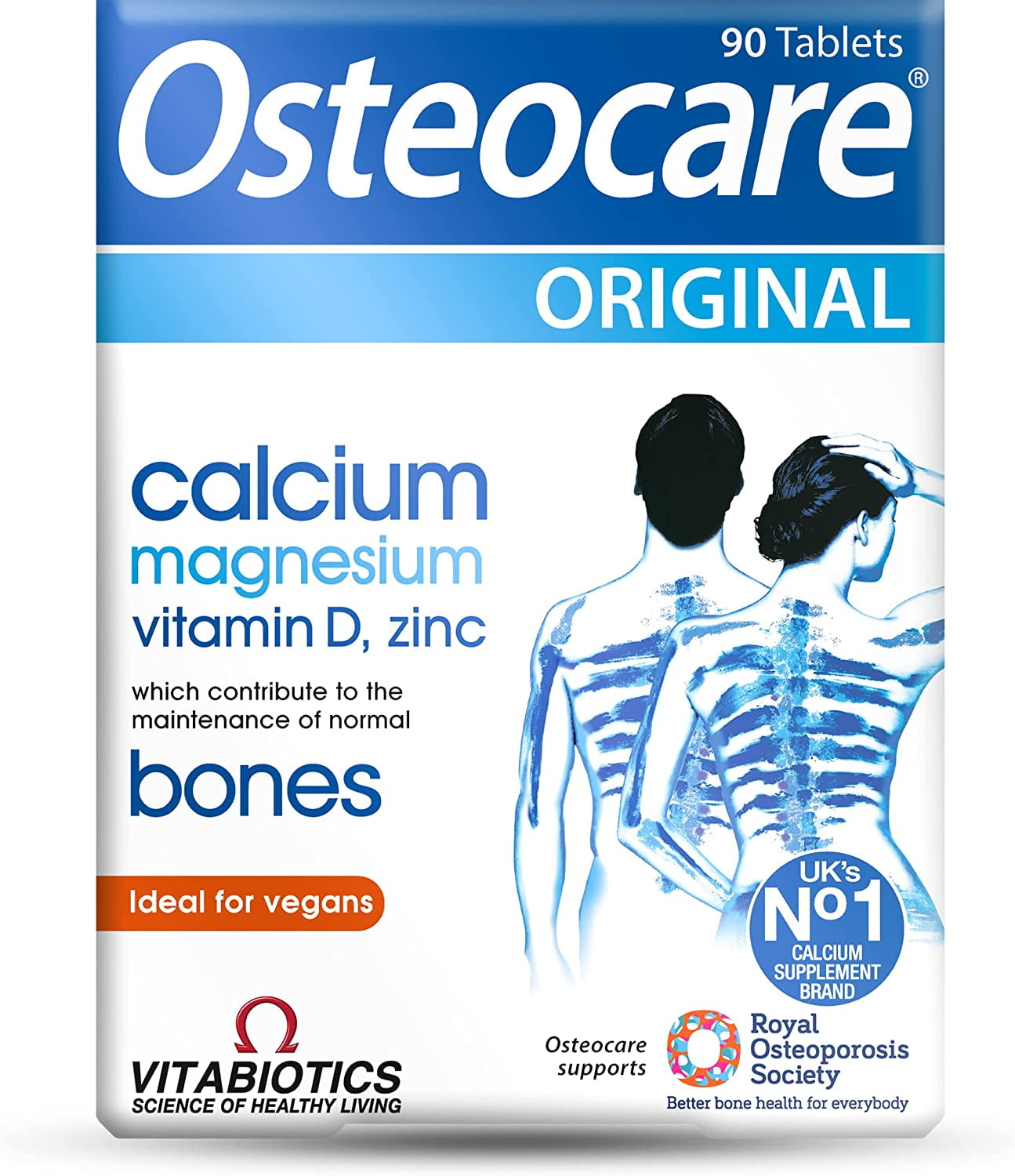Vitabiotic Osteocare Original Bone Health Formula 90 Tablets
