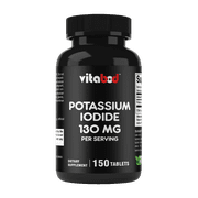 Vitabod Potassium Iodide Dietary Supplement 130 mg per Serving - 150 Tablets