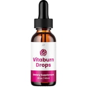 Vitaburn Drops   VitaburnDrops Extra Strength All Natural Healthy Organic Support, 1 Pack, 1 Month Supply