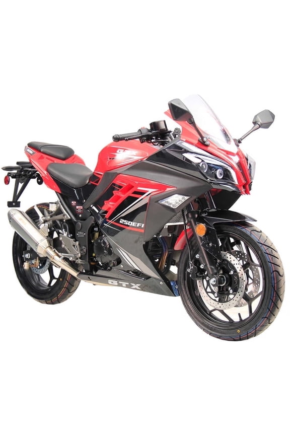 GTX 250 EFI Motorcycle Manual 5 Speed (RED)