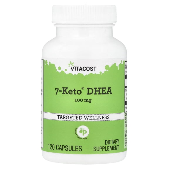 Vitacost 7-Keto DHEA, 100 mg, 120 Capsules