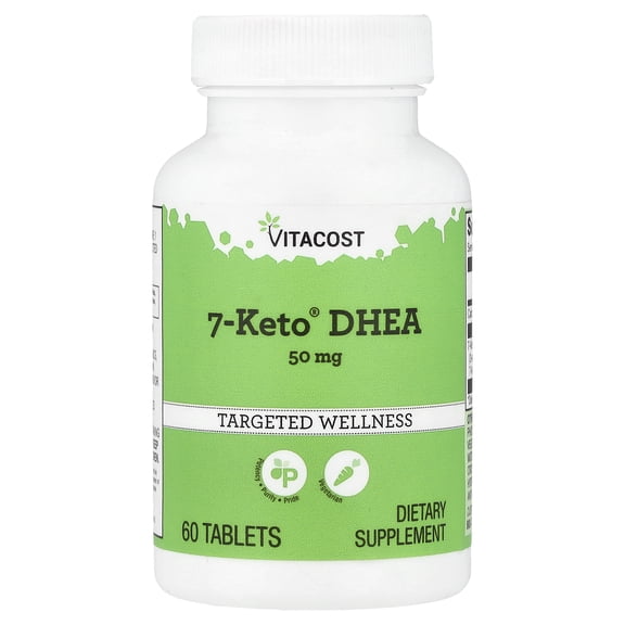 Vitacost 7-Keto DHEA, 60 Tablets