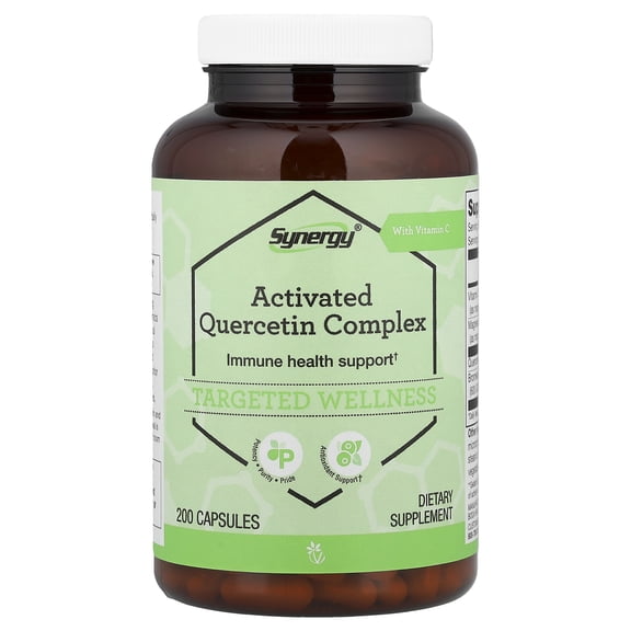 Vitacost Activated Quercetin Complex With Vitamin C, 200 Capsules