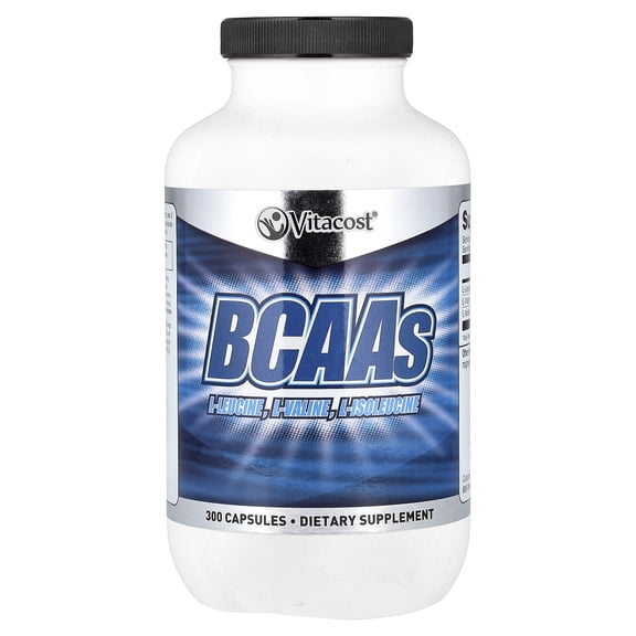 Vitacost BCAAs, 300 Capsules