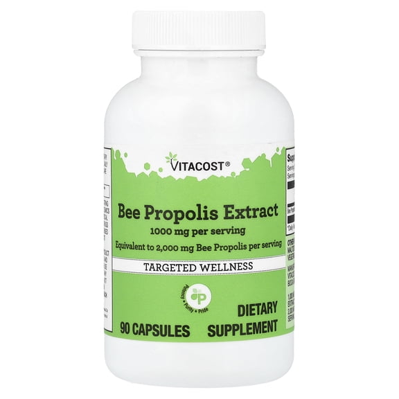 Vitacost Bee Propolis Extract, 90 Capsules (500 mg per Capsule)